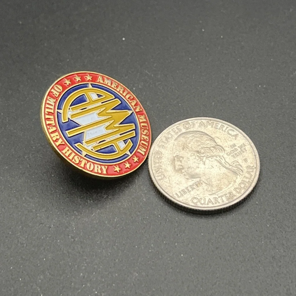 American‎ Museum Of Military History Lapel Hat Pin